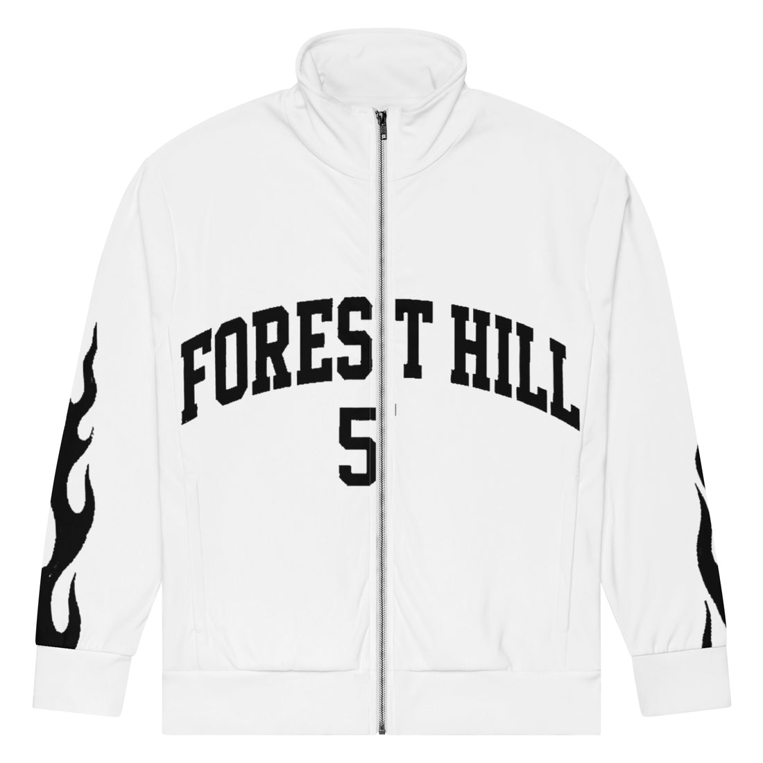 FOREST HILL 5 Track Jacket in white — front view