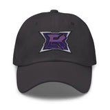 BlanK B Monogram Dad Hat — front view