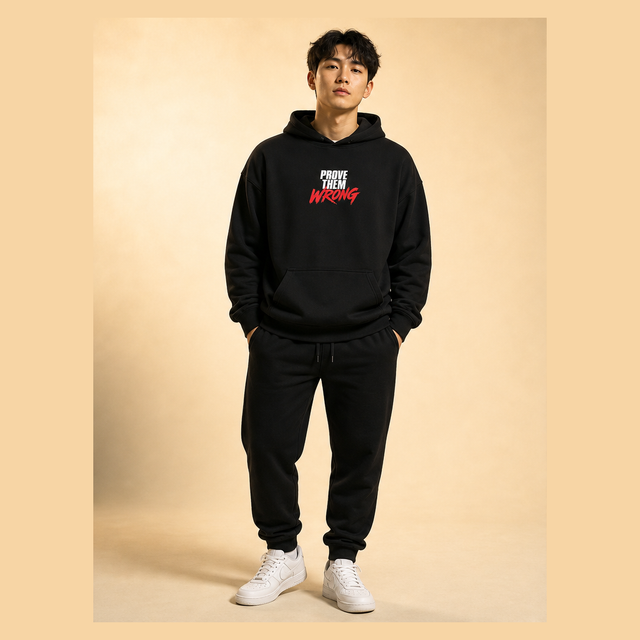 HESY hoodie - model front