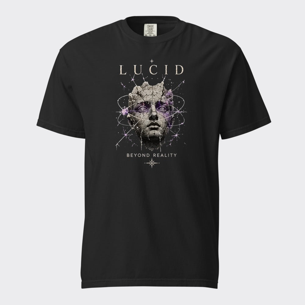 LUCID Beyond Reality heavyweight tee in Black