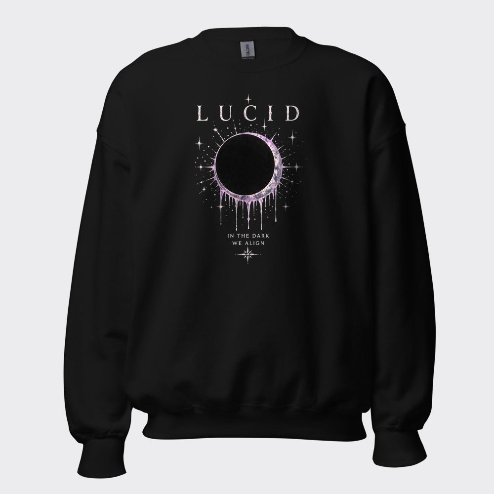 LUCID Eclipse crewneck in Black
