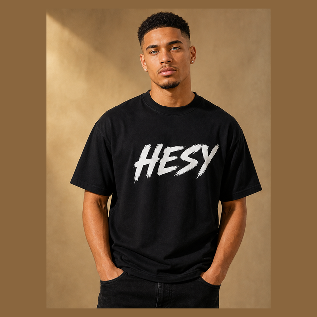 HESY tee-flagship - model front