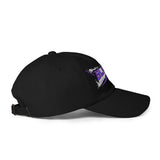 Embroidered Dad Hat — BLANK Wordmark + B Side Patch — right view