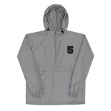 OVRBRD 5 Monogram on Champion® Packable Jacket — front view