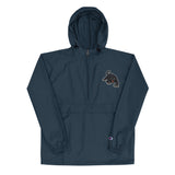 OVRBRD Panther on Champion® Packable Jacket — front view