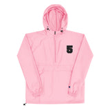 OVRBRD 5 Monogram on Champion® Packable Jacket — front view