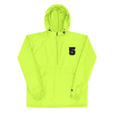 OVRBRD 5 Monogram on Champion® Packable Jacket — front view