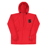 OVRBRD 5 Monogram on Champion® Packable Jacket — front view