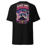 Where We Droppin Tee — Graffiti Drop Art, Victory Back Print — back view