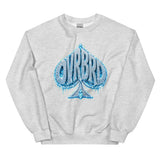 OVRBRD Frozen Spade Crewneck — front view