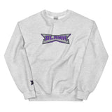 BlanK Big-Chest Embroidery Crewneck — Island Boy Back — front view