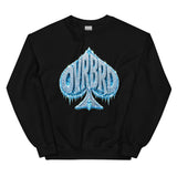 OVRBRD Frozen Spade Crewneck — front view