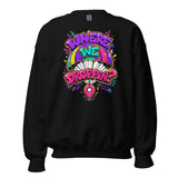 Last One Standing Crewneck — Battle Royale Art, Front & Back — front view