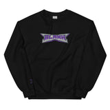 BlanK Big-Chest Embroidery Crewneck — Island Boy Back — front view