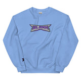 BlanK Big-Chest Embroidery Crewneck — Island Boy Back — front view