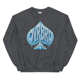 OVRBRD Frozen Spade Crewneck — front view