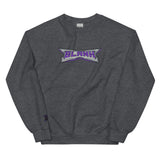 BlanK Big-Chest Embroidery Crewneck — Island Boy Back — front view