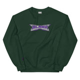 BlanK Big-Chest Embroidery Crewneck — Island Boy Back — front view
