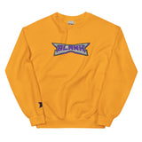 BlanK Big-Chest Embroidery Crewneck — Island Boy Back — front view