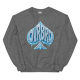 OVRBRD Frozen Spade Crewneck — front view
