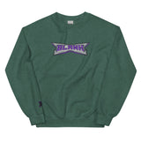 BlanK Big-Chest Embroidery Crewneck — Island Boy Back — front view