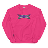 BlanK Big-Chest Embroidery Crewneck — Island Boy Back — front view