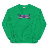 BlanK Big-Chest Embroidery Crewneck — Island Boy Back — front view
