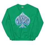 OVRBRD Frozen Spade Crewneck — front view