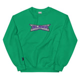 BlanK Big-Chest Embroidery Crewneck — Island Boy Back — front view