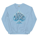 OVRBRD Frozen Spade Crewneck — front view