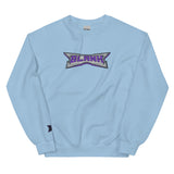 BlanK Big-Chest Embroidery Crewneck — Island Boy Back — front view