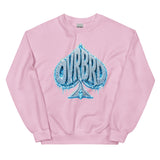 OVRBRD Frozen Spade Crewneck — front view