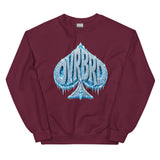 OVRBRD Frozen Spade Crewneck — front view
