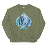 OVRBRD Frozen Spade Crewneck — front view