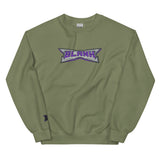 BlanK Big-Chest Embroidery Crewneck — Island Boy Back — front view