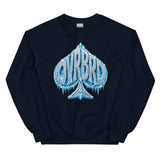 OVRBRD Frozen Spade Crewneck — front view