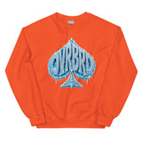 OVRBRD Frozen Spade Crewneck — front view