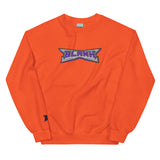 BlanK Big-Chest Embroidery Crewneck — Island Boy Back — front view
