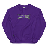 BlanK Big-Chest Embroidery Crewneck — Island Boy Back — front view