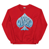 OVRBRD Frozen Spade Crewneck — front view