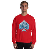 DTM-BOT model mockup | OVRBRD — Crewneck | Men's front