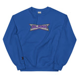 BlanK Big-Chest Embroidery Crewneck — Island Boy Back — front view