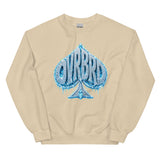 OVRBRD Frozen Spade Crewneck — front view