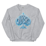 OVRBRD Frozen Spade Crewneck — front view