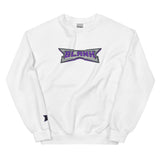 BlanK Big-Chest Embroidery Crewneck — Island Boy Back — front view