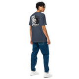 DTM-BOT model mockup | YIN & YANG — Fitted CVC Tee | Men's back