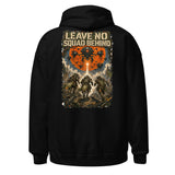 Extraction Crew Hoodie — Leave No Squad Behind Back Print — back view