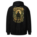 Night Ops Wolf Hoodie — Tactical Squad Art, Front & Back — back view
