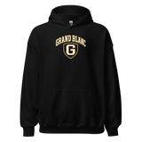 Grand Blanc — Varsity Shield Spirit Hoodie — original Grand Blanc design by DreamToMerch