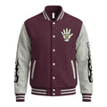 Burgundy/Heather Grey